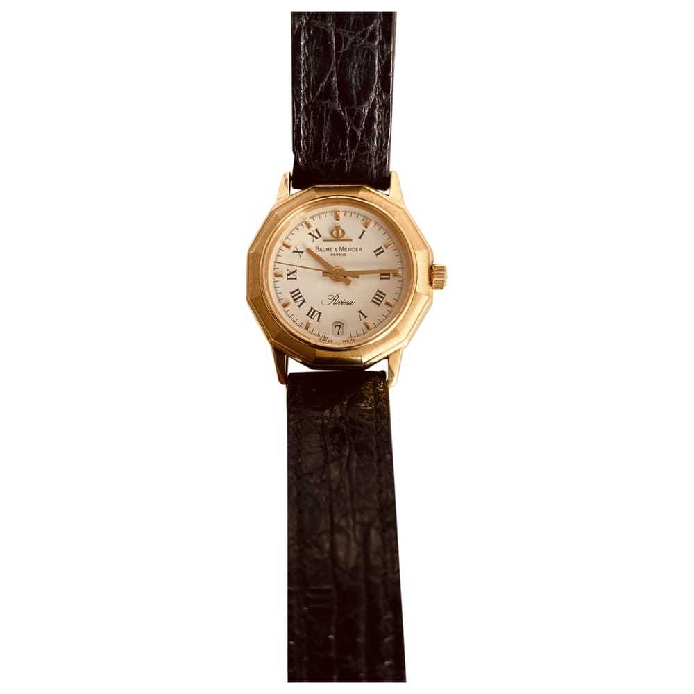 Baume Et Mercier Yellow gold watch - image 1