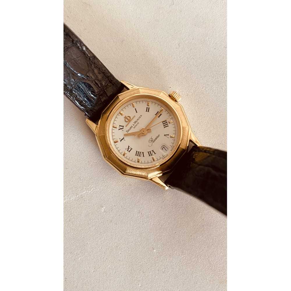 Baume Et Mercier Yellow gold watch - image 2