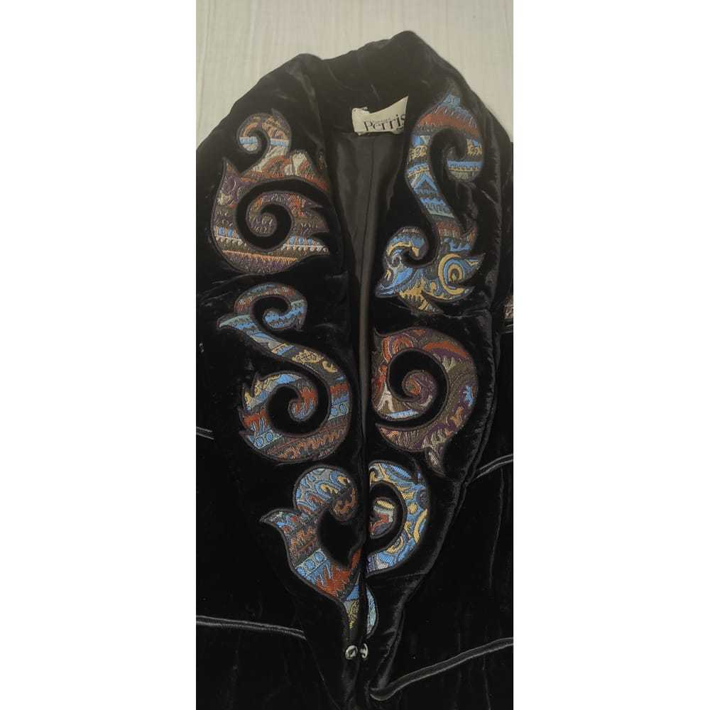 Bernard Perris Velvet biker jacket - image 3