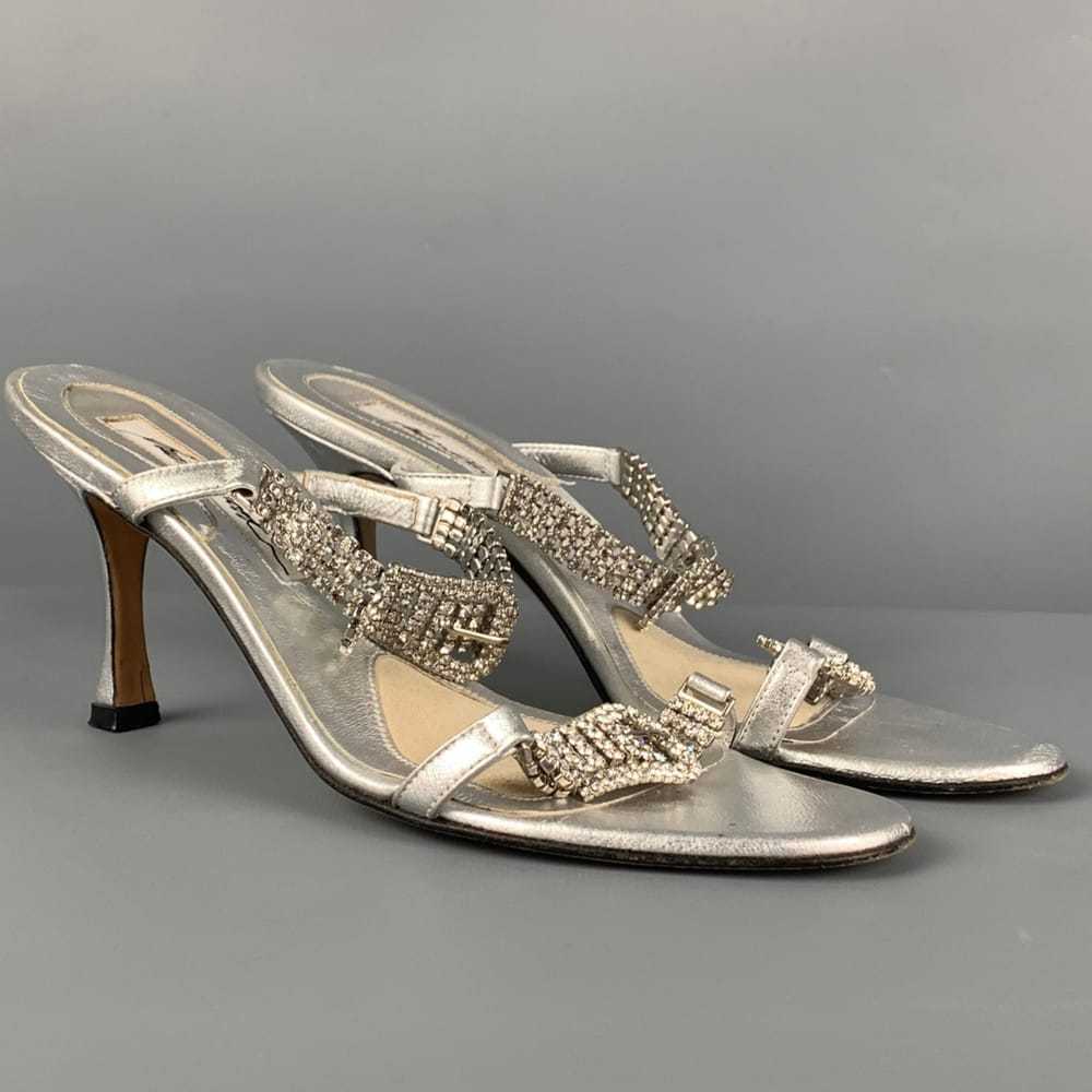 Brian Atwood Leather sandal - image 2