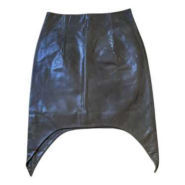 Cushnie Et Ochs Leather skirt - image 1