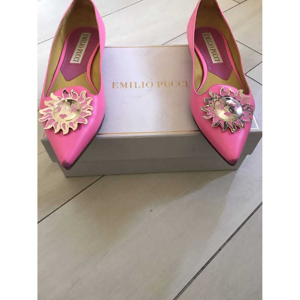 Emilio Pucci Leather ballet flats - image 2