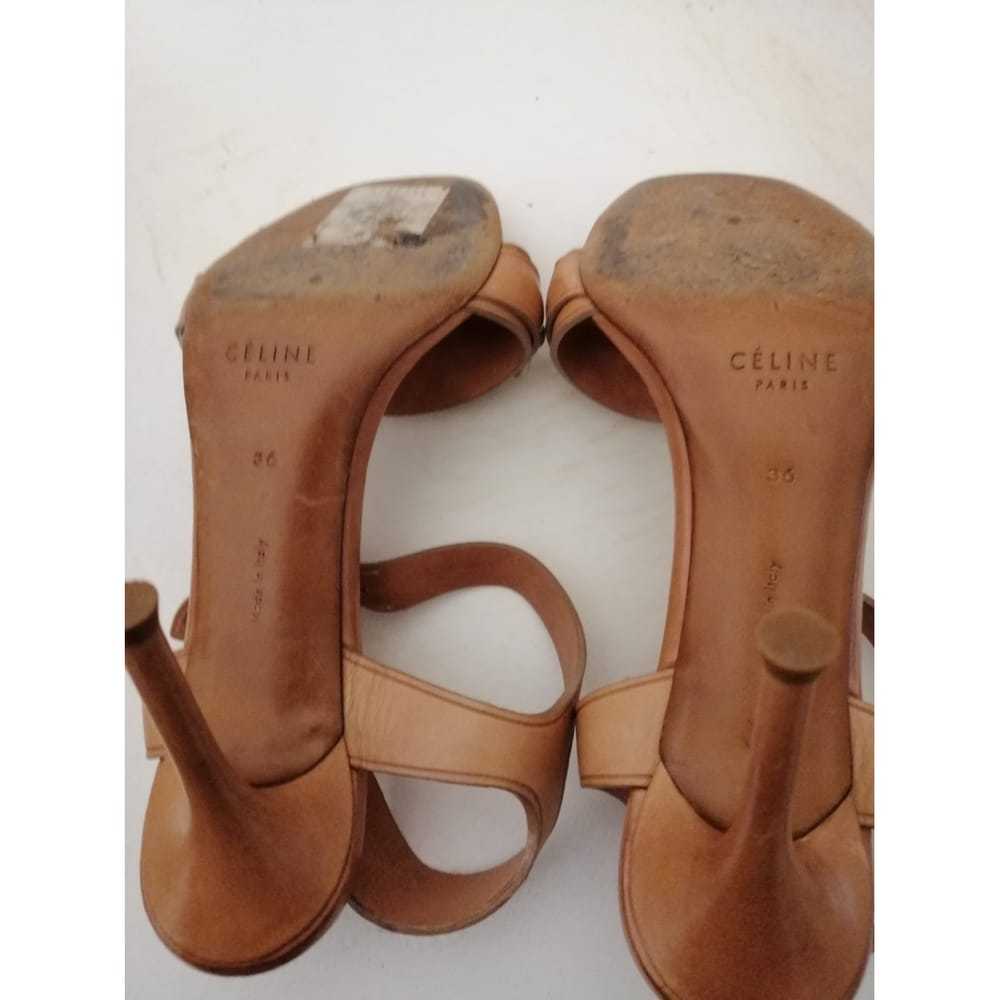 Celine Sharp leather sandal - image 6