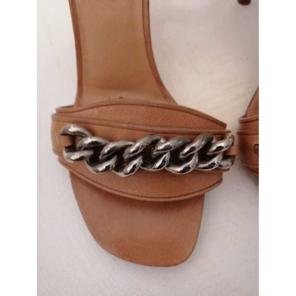 Celine Sharp leather sandal - image 7