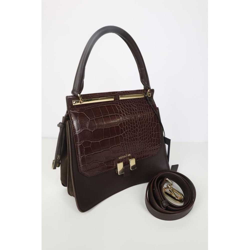Maison Hēroïne Leather handbag - image 4