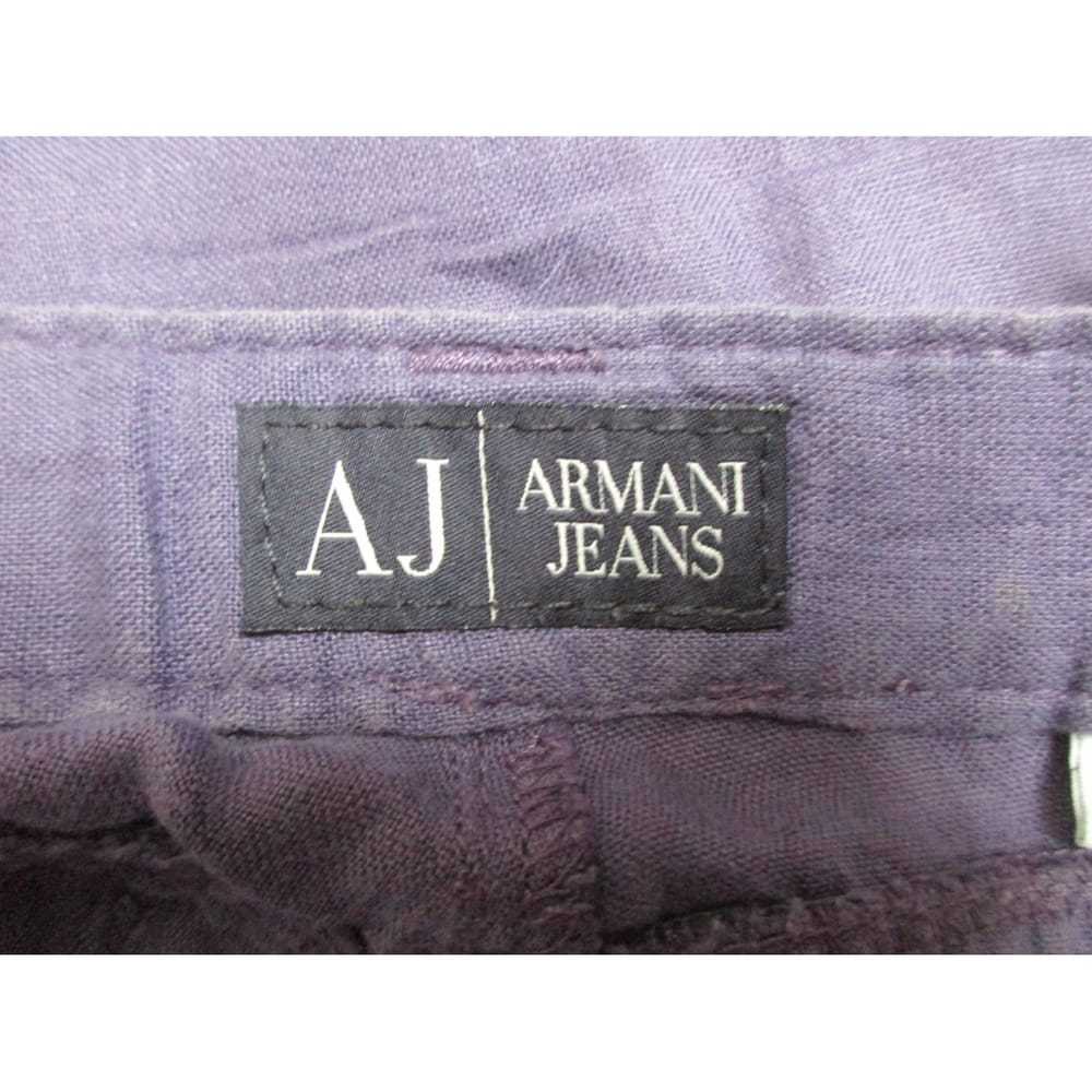 Armani Jeans Linen large pants - image 4