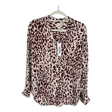 Good NWT L'AGENCE - Size XS - Nina Silk Leopard Print Blouse Shirt $380