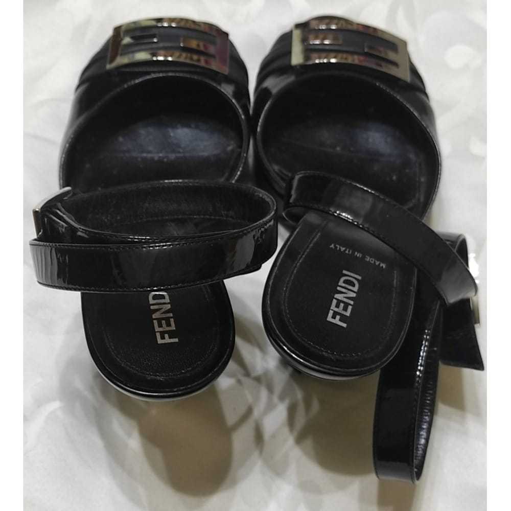 Fendi T-Bar patent leather sandals - image 6