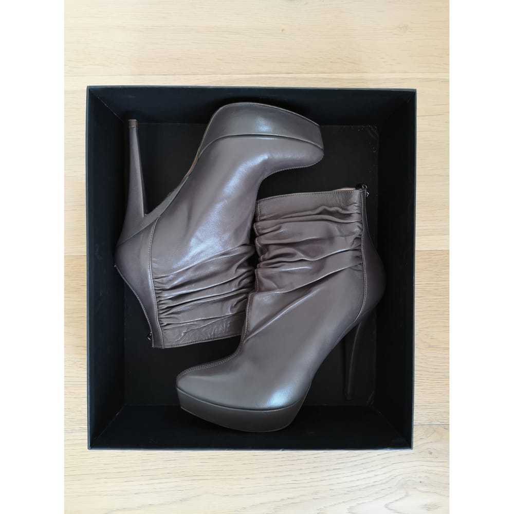 Pura Lopez Leather ankle boots - image 10