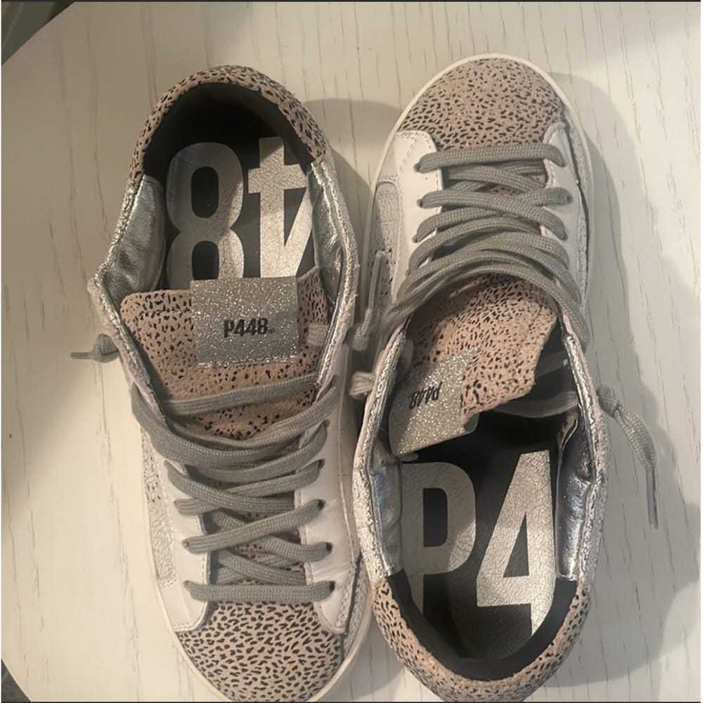 P448 Leather trainers - image 2