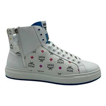 MCM Leather high trainers - image 1