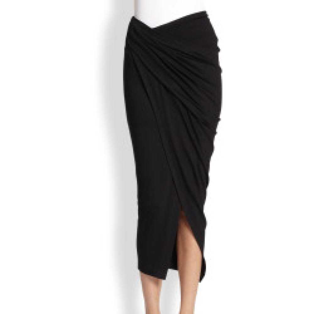 Donna Karan Wool mid-length skirt - image 10
