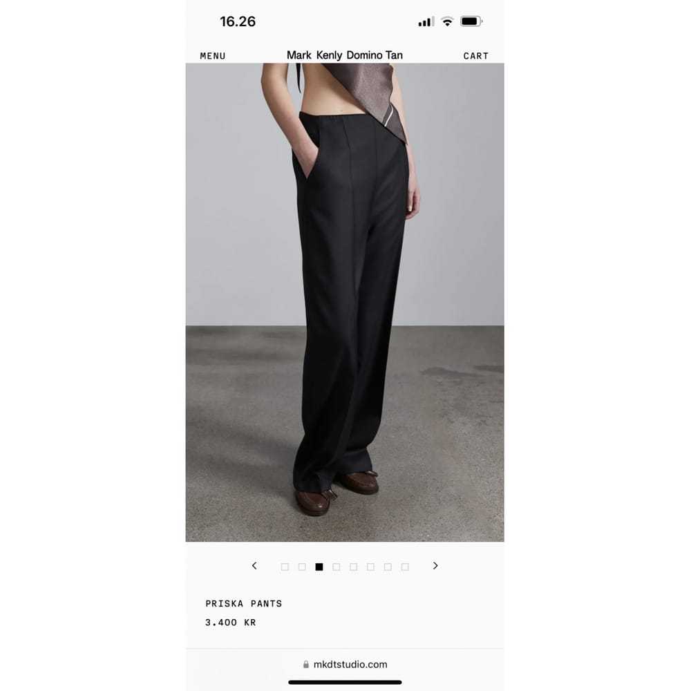 Mark Kenly Domino Tan Wool trousers - image 5