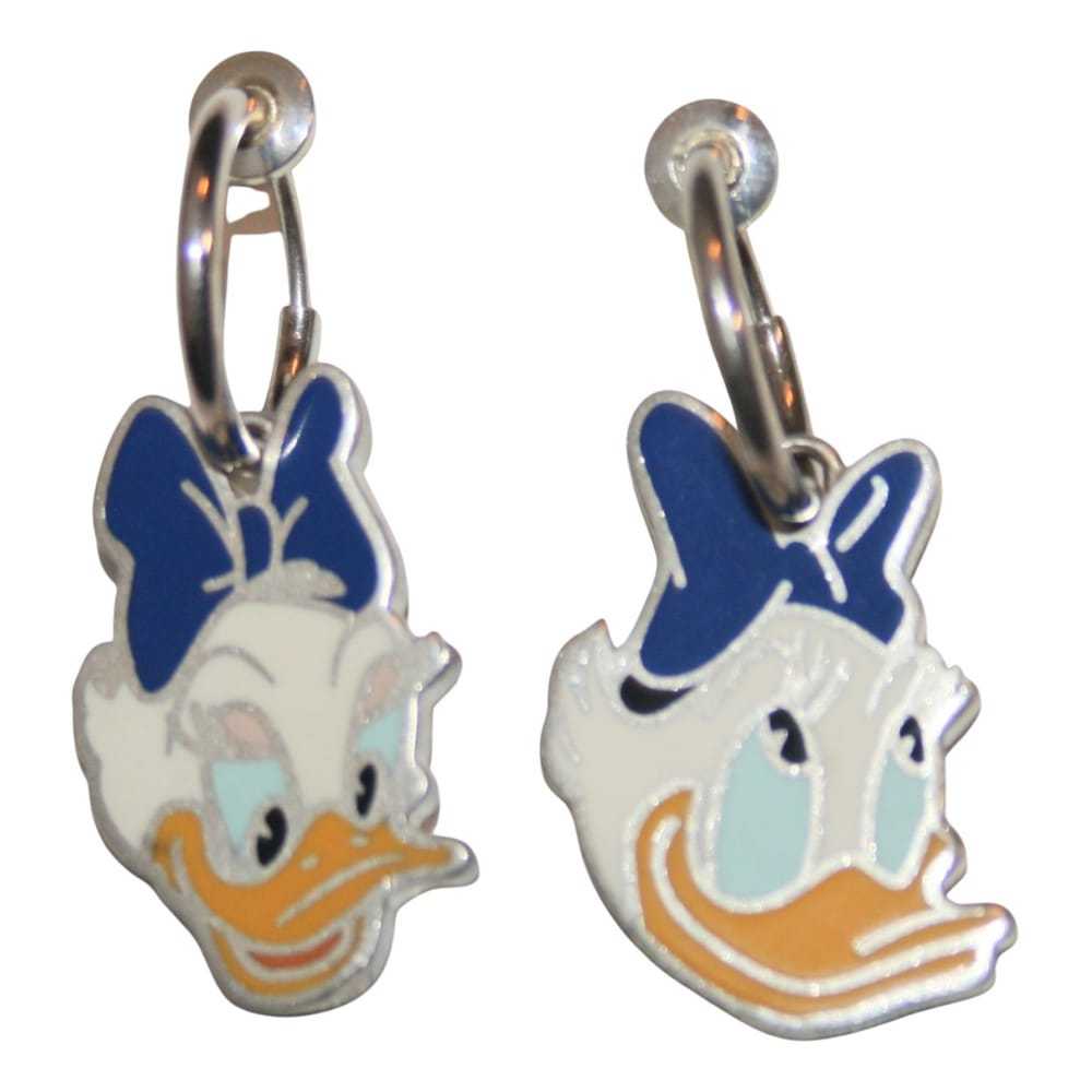 Donald Duck Disney x Gucci Silver earrings - image 1