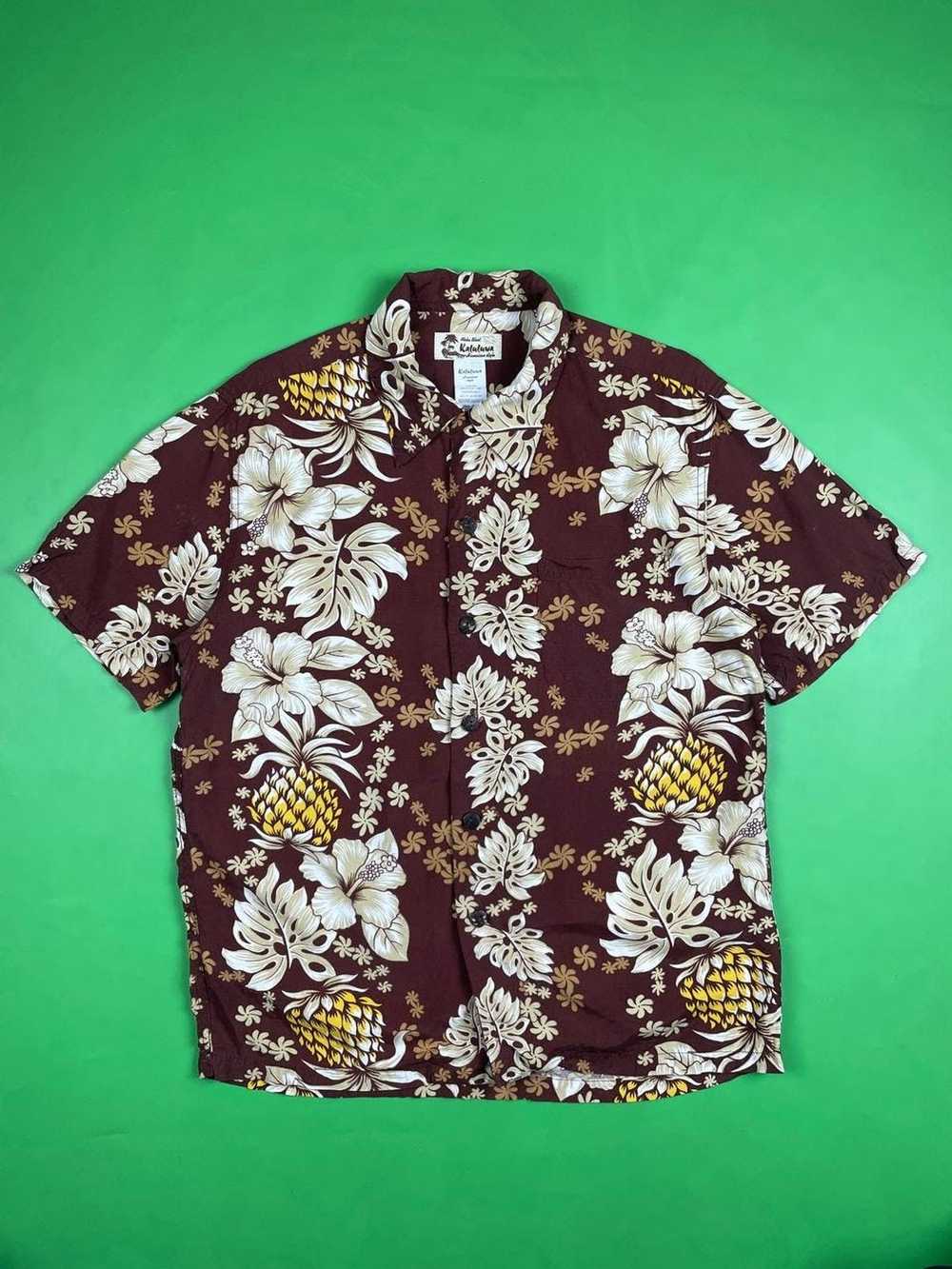 Hawaiian Shirt × Japanese Brand KALULUWA Japanese… - image 1