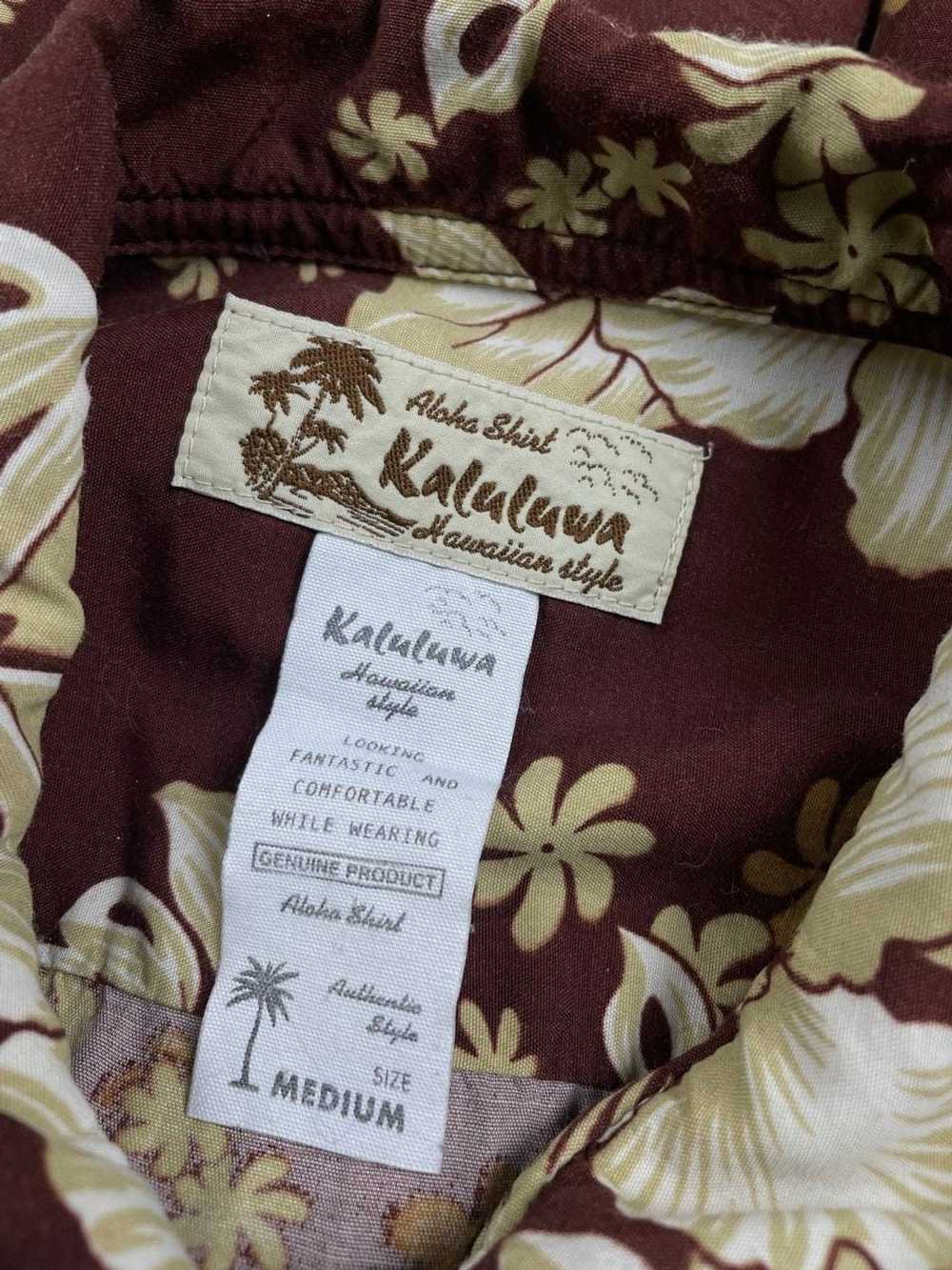 Hawaiian Shirt × Japanese Brand KALULUWA Japanese… - image 5