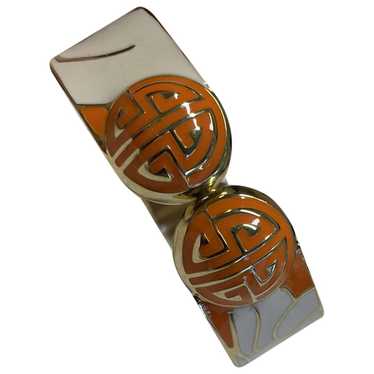 SHANGHAI TANG /上海灘/琺瑯バングル(黄銅製/真鍮)未使用 Shanghai tang bracelet - Gem