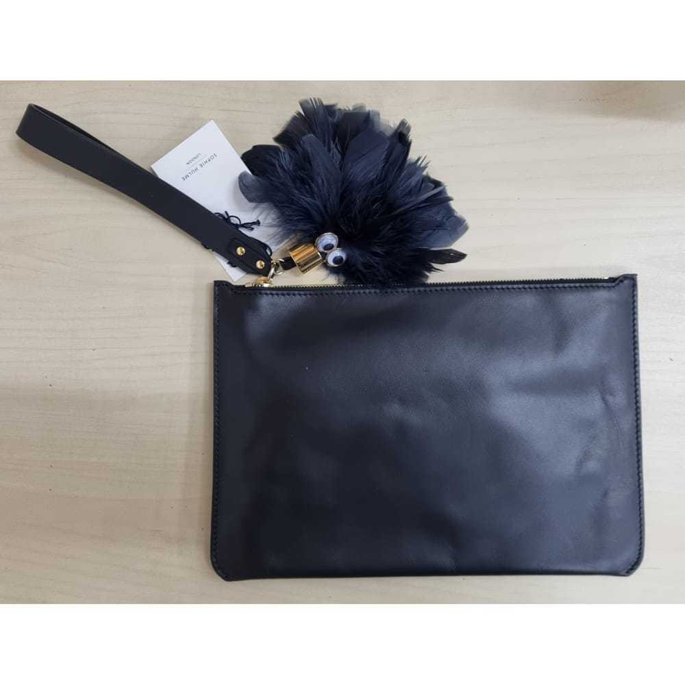 Sophie Hulme Leather clutch bag - image 2
