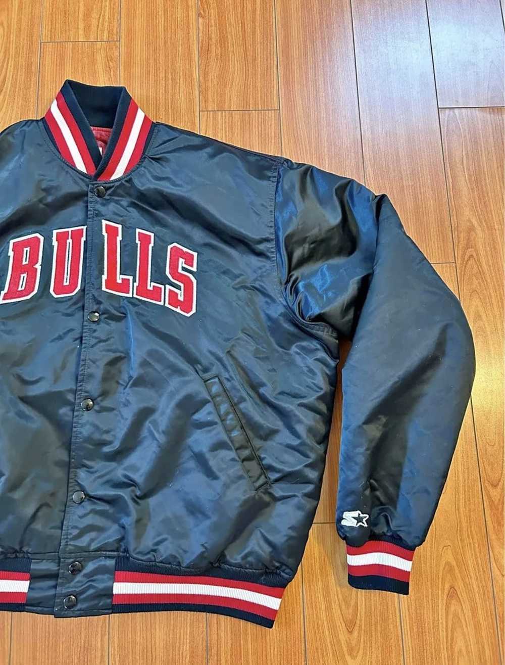 NBA × Starter Chicago bulls starter satin jacket - image 2
