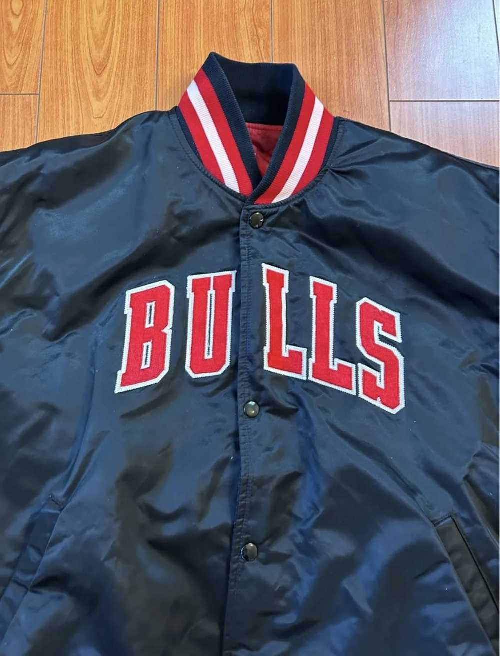 NBA × Starter Chicago bulls starter satin jacket - image 3