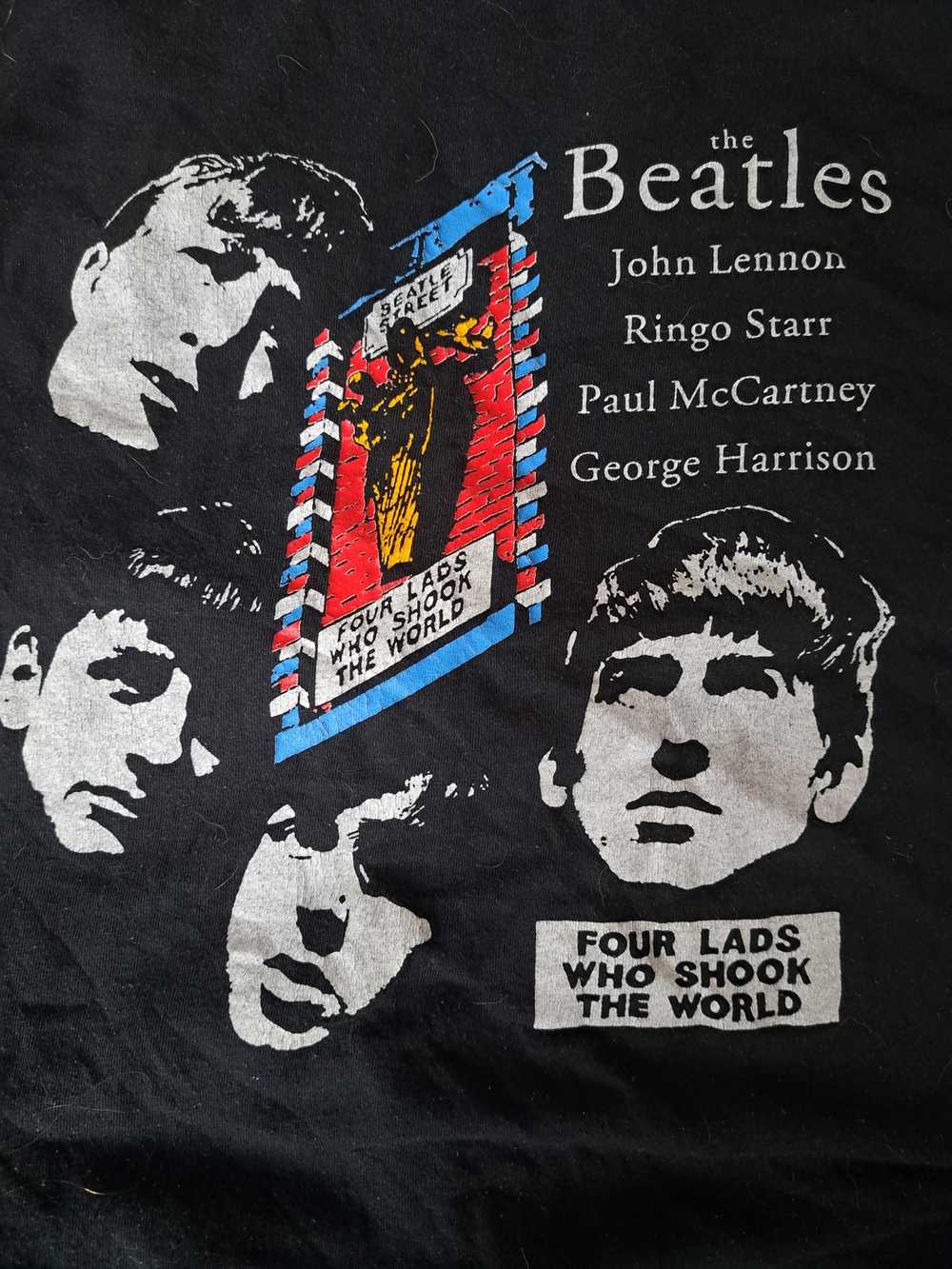 Band Tees × Rock Tees × Vintage The Beatles Vinta… - image 2