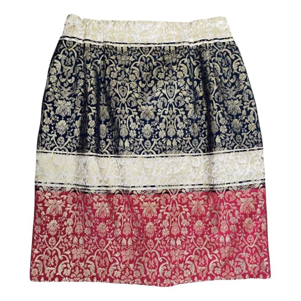 Bill Blass Silk mid-length skirt - image 1