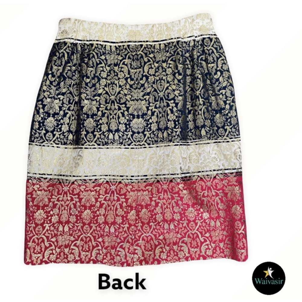 Bill Blass Silk mid-length skirt - image 3