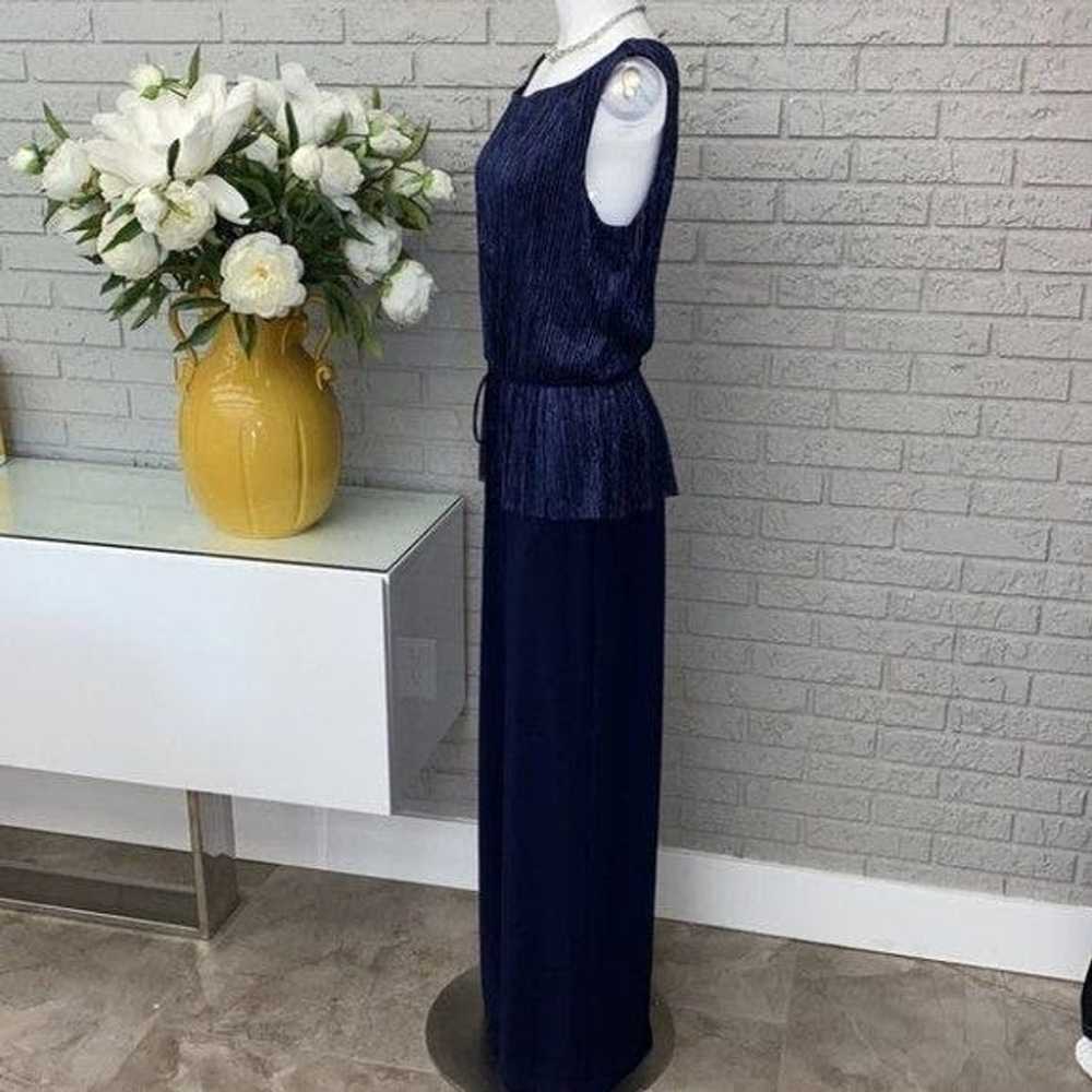 Other Connected Apparel Sleeveless Pleated Navy J… - image 3