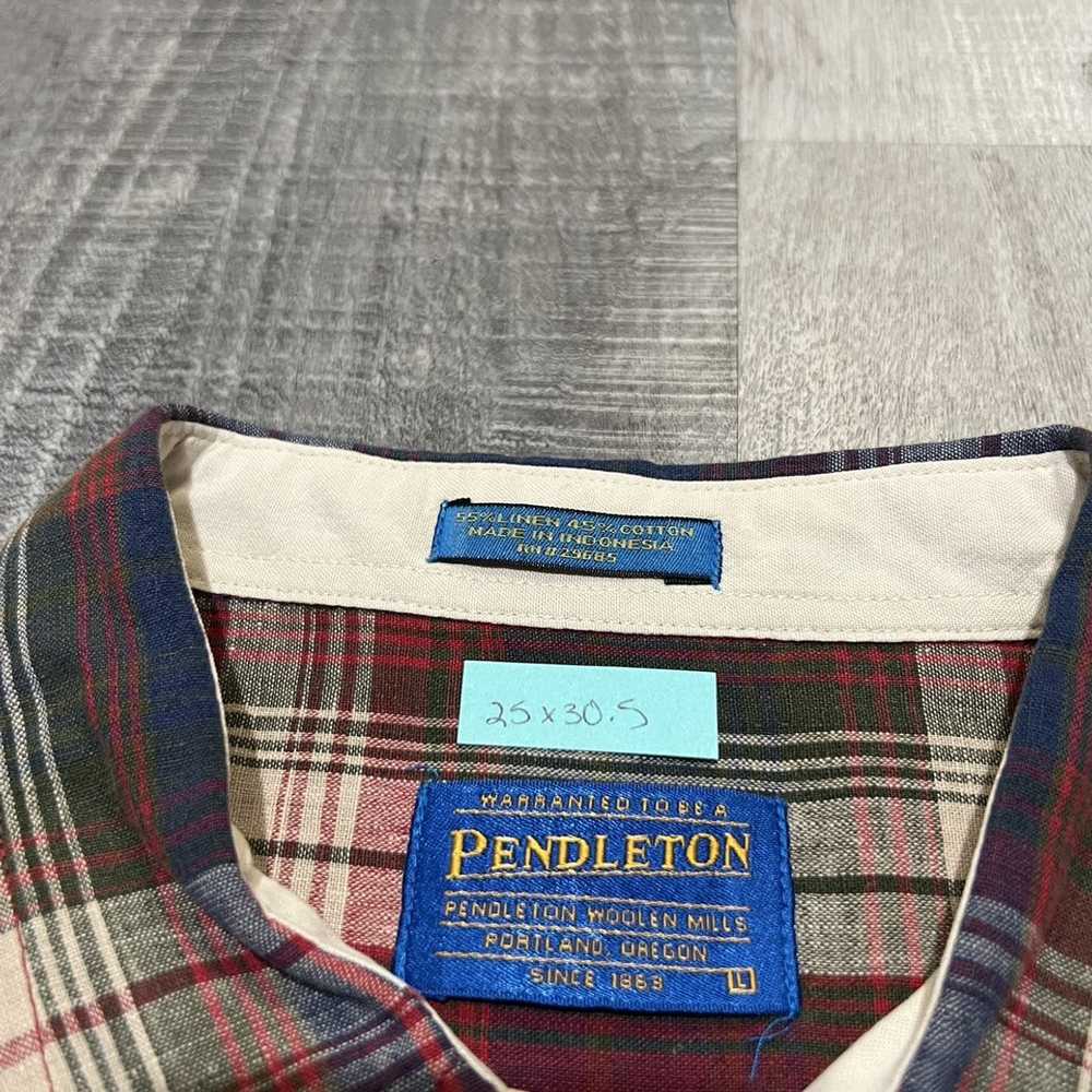 Pendleton × Vintage VTG Pendleton Red/Blue Plaid Shor… - Gem