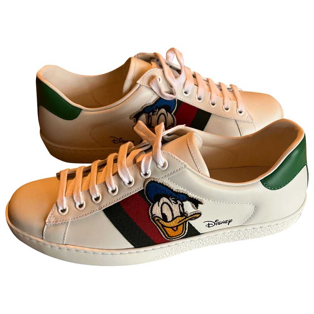 Disney x Gucci Leather trainers - image 1