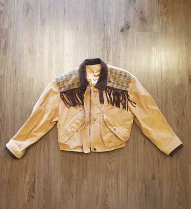 Scully Leather 1980S SCULLY WOMEN'S LEATHER JACKET