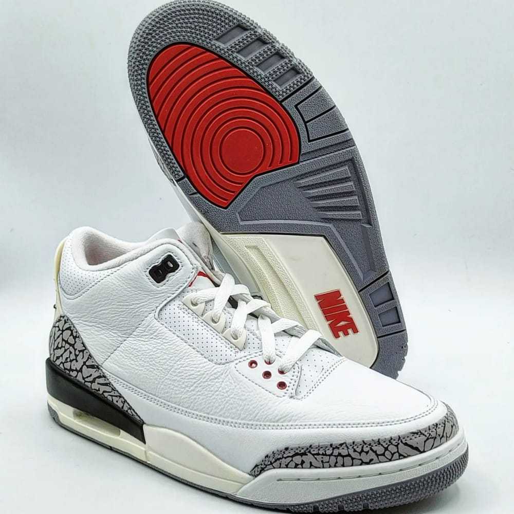 Jordan Air Jordan 3 leather trainers - image 10