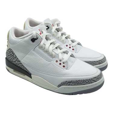 Jordan Air Jordan 3 leather trainers - image 1