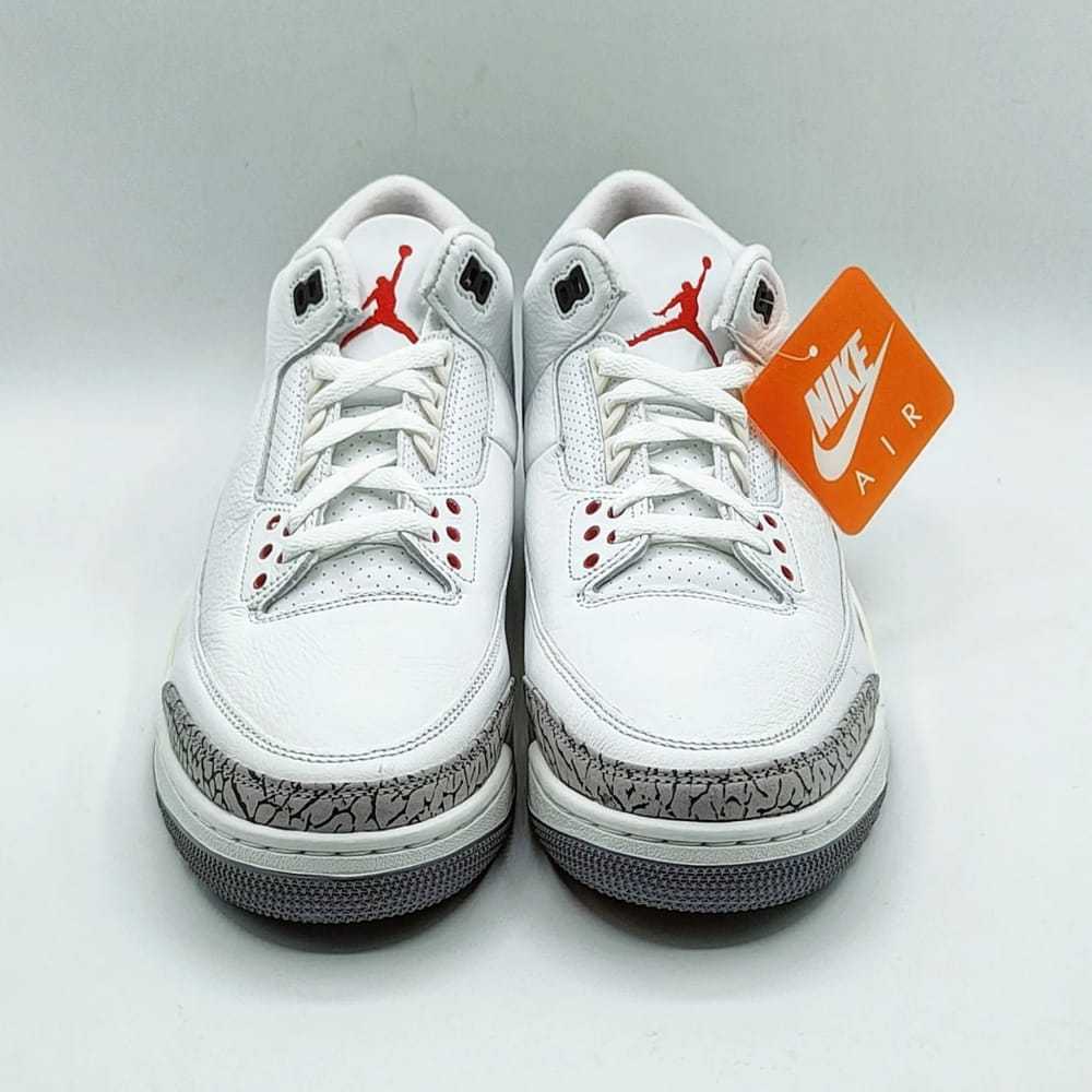 Jordan Air Jordan 3 leather trainers - image 4