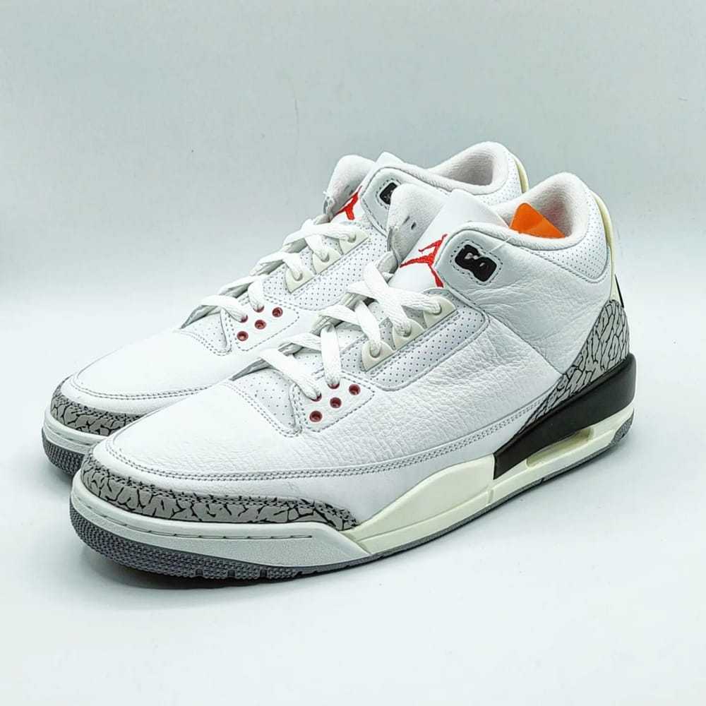 Jordan Air Jordan 3 leather trainers - image 5