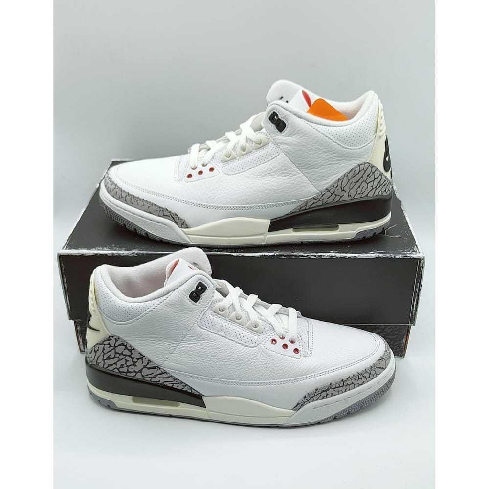 Jordan Air Jordan 3 leather trainers - image 8