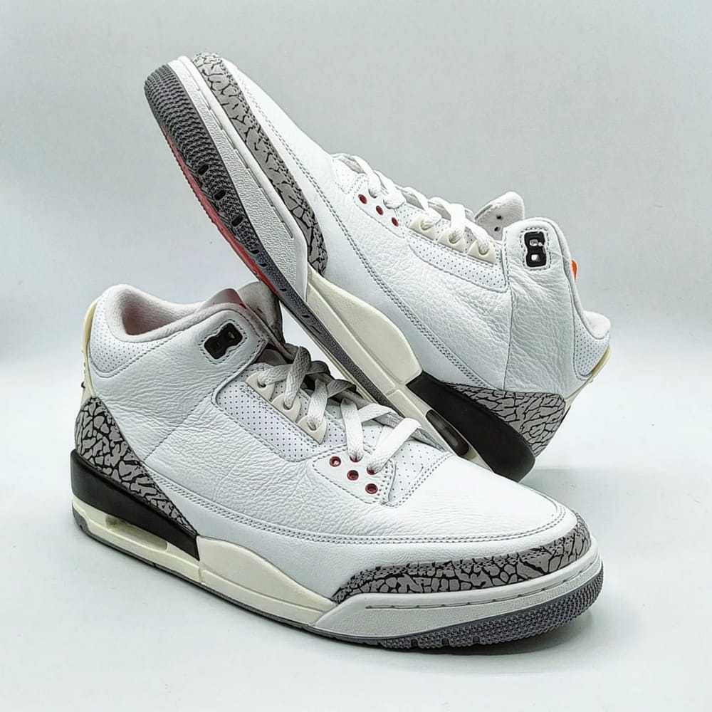 Jordan Air Jordan 3 leather trainers - image 9