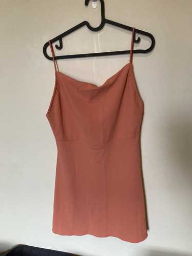 Iro Iro Salmon pink mini dress - FR40