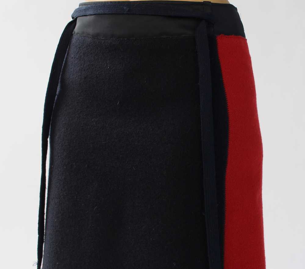 90s Miu Miu Wool/Mohair Skirt - W28 - image 3