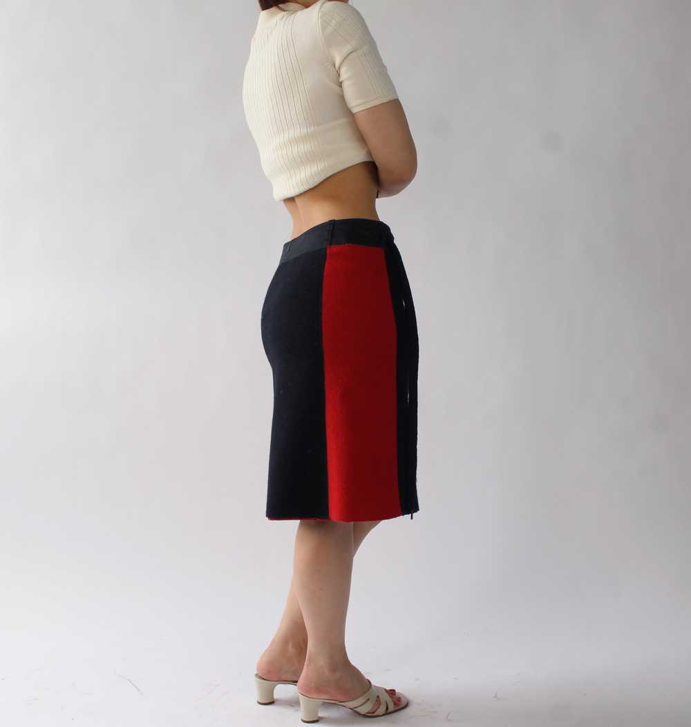 90s Miu Miu Wool/Mohair Skirt - W28 - image 6