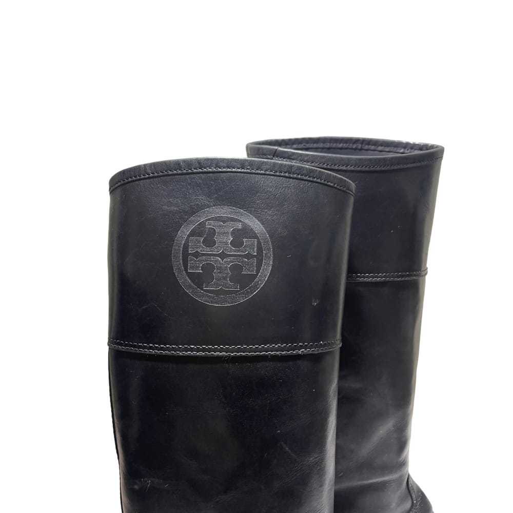 Tory Burch Leather riding boots - image 3