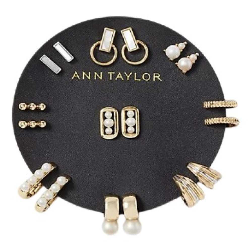 Ann Taylor Pearl earrings - image 1