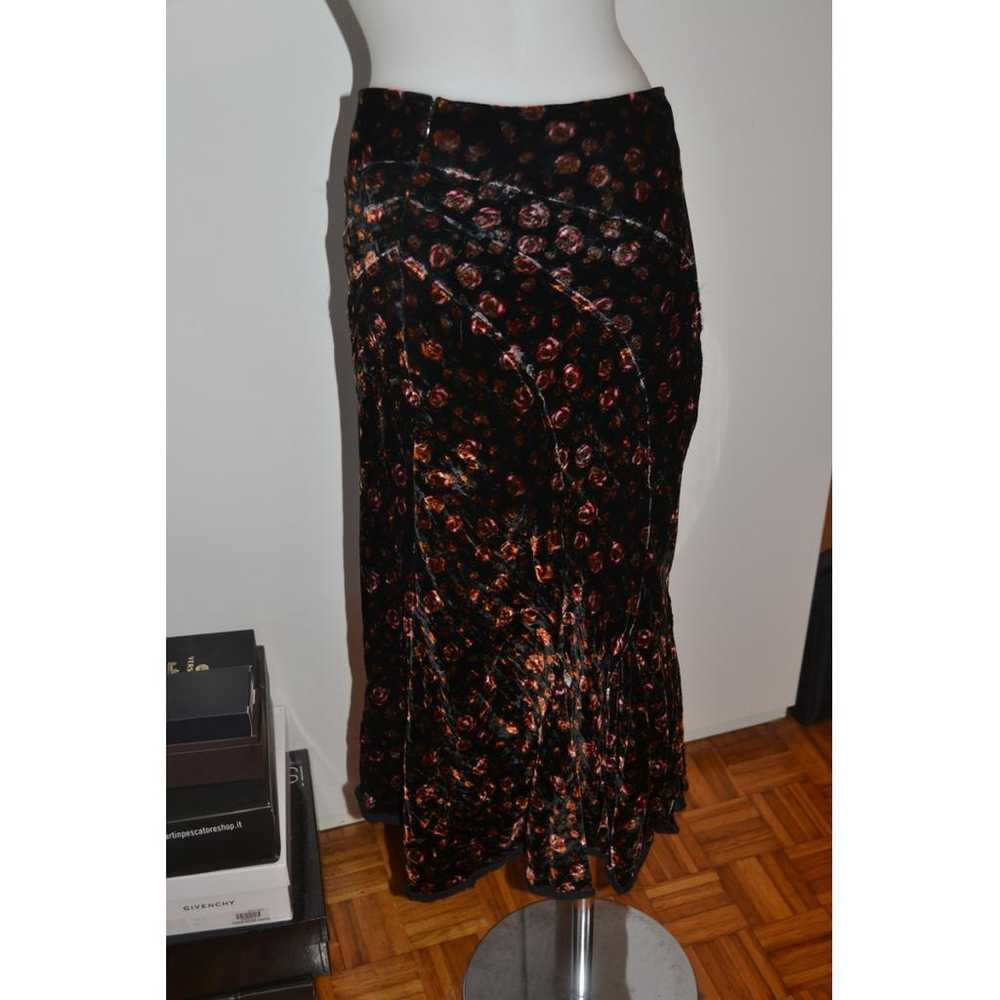 Ermanno Scervino Velvet mid-length skirt - image 2