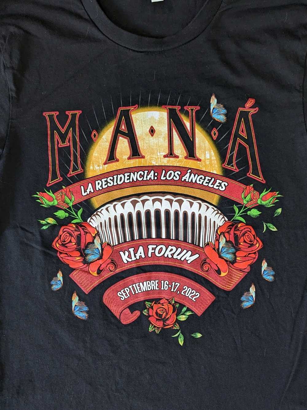 Band Tees × Rock T Shirt Maná La Residencia: Los … - image 2