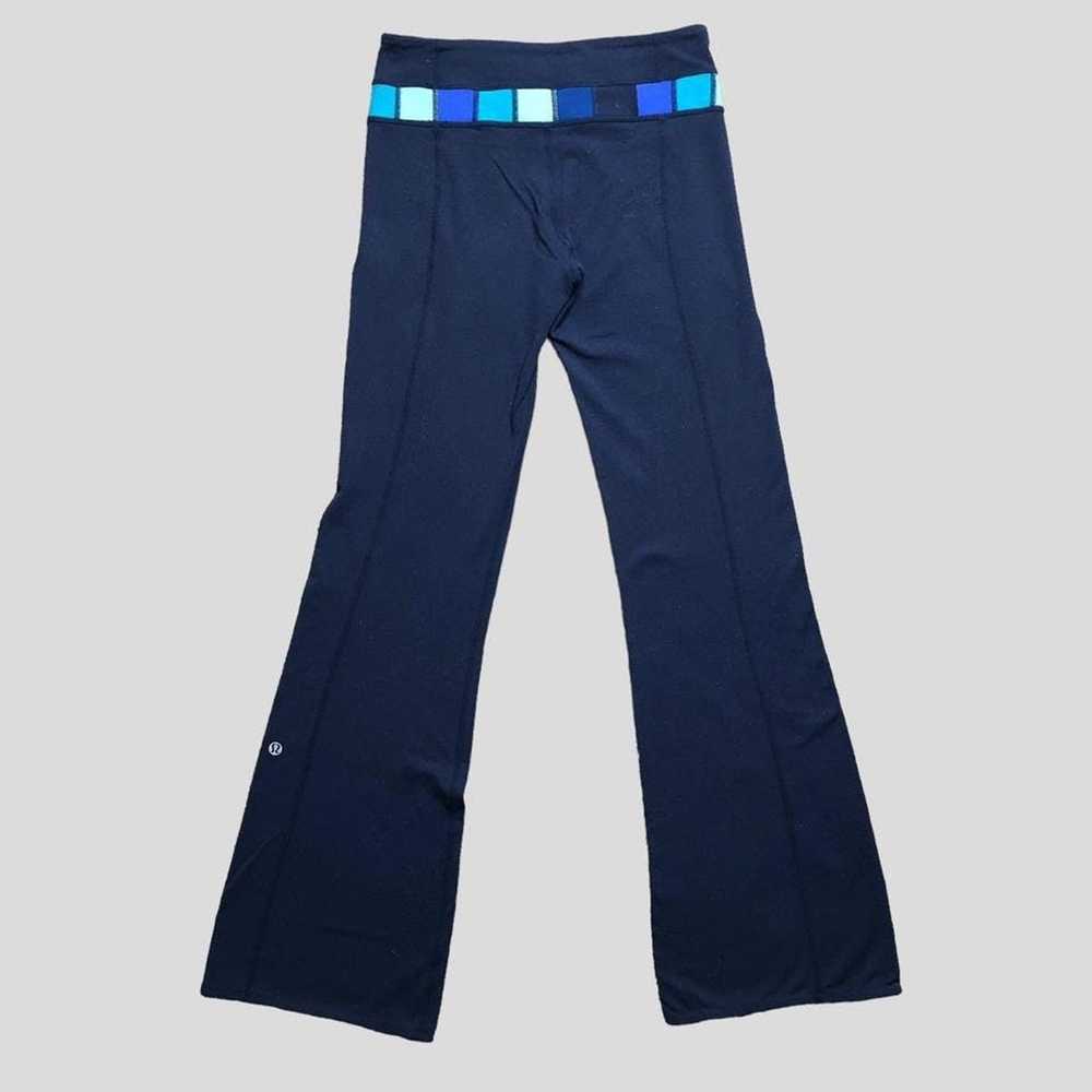 Lululemon Lululemon Navy Double Lined Flare Leggi… - image 2