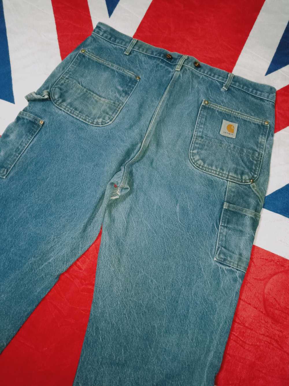 Carhartt × Vintage Vintage Carhatt Denim Pants - image 3