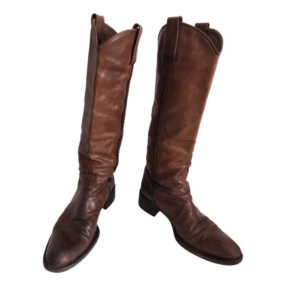 Sartore Leather riding boots - image 1