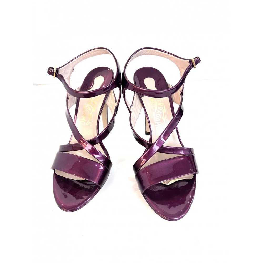 Salvatore Ferragamo Patent leather sandal - image 2