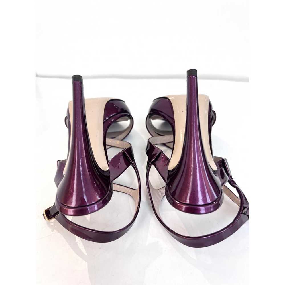 Salvatore Ferragamo Patent leather sandal - image 5