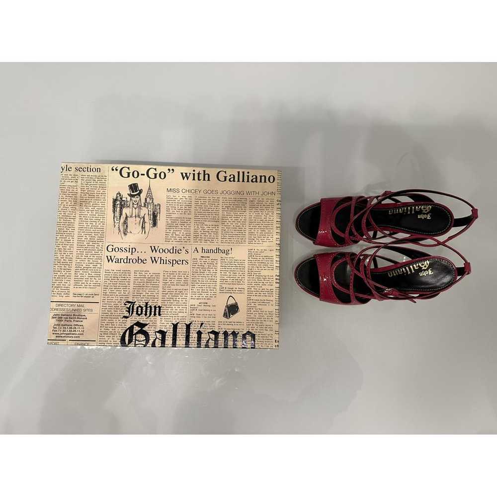 John Galliano Patent leather sandals - image 10